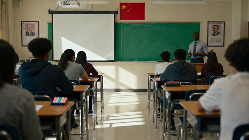 公办高中短信案例